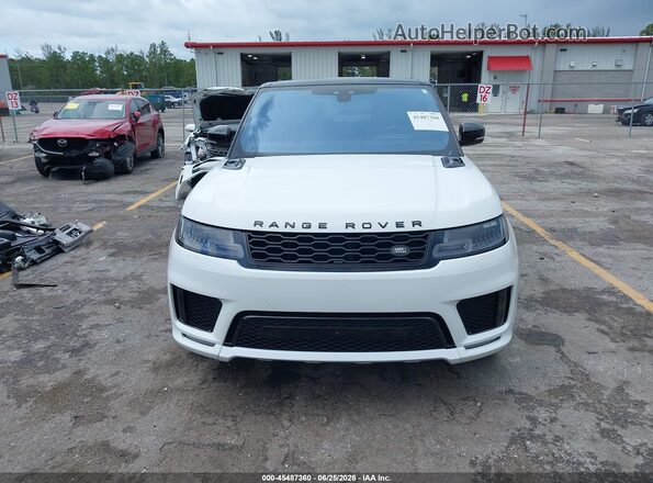 SALWV2SE1NA244301 2022 LAND ROVER RANGE ROVER SPORT White Вид щитка приладів