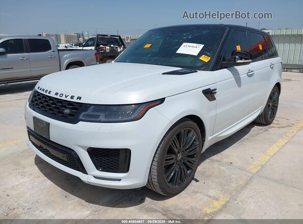 SALWV2SV0KA843122 2019 LAND ROVER RANGE ROVER SPORT White წინა მარცხენა ხედი სამი მეოთხედიდან