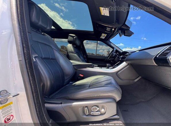 SALWV2SV1KA420386 2019 LAND ROVER RANGE ROVER SPORT White წინა სალონის ხედი