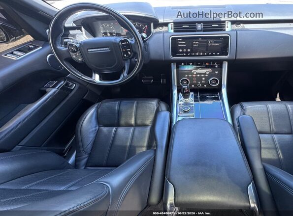 SALWV2SV1KA420386 2019 LAND ROVER RANGE ROVER SPORT White VIN კოდის სტიკერის ხედი