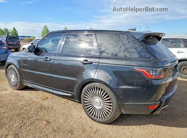 SALWV2SV1KA834462 2019 LAND ROVER RANGE Черный Задняя левая четверть