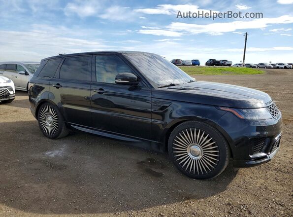 SALWV2SV1KA834462 2019 LAND ROVER RANGE Черный Передняя правая четверть