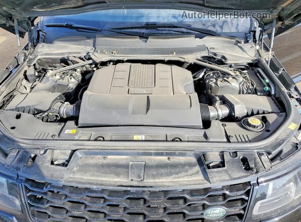 SALWV2SV1KA834462 2019 LAND ROVER RANGE Черный Вид подкапотного пространства
