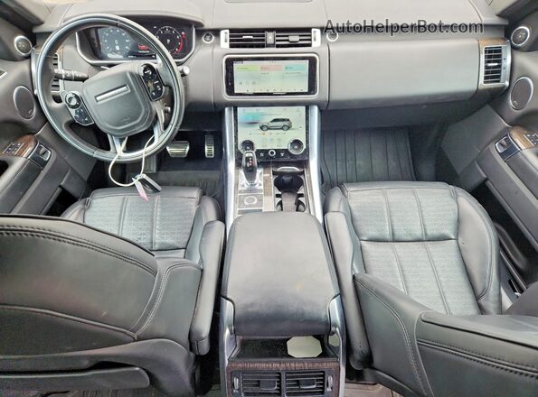 SALWV2SV1KA841668 2019 LAND ROVER RANGE Red წინა პანელის ხედი