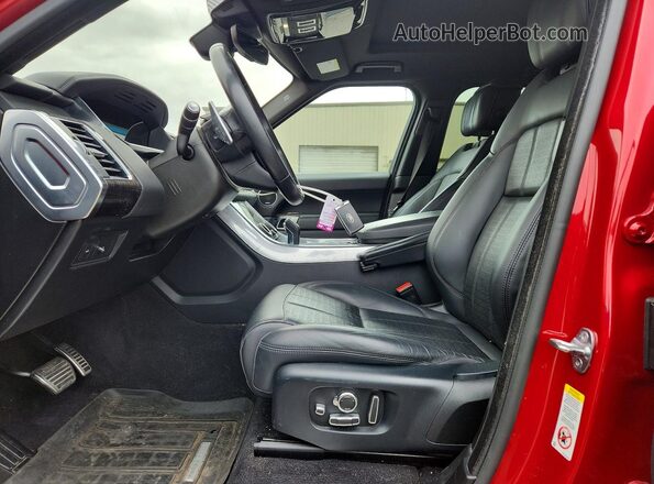 SALWV2SV1KA841668 2019 LAND ROVER RANGE Red წინა სალონის ხედი