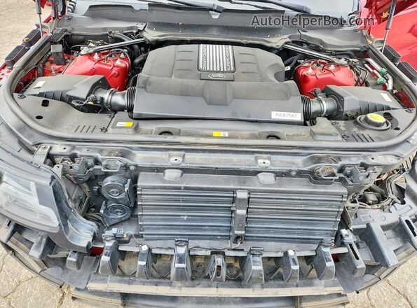 SALWV2SV1KA841668 2019 LAND ROVER RANGE Red უკანა სალონის ხედი