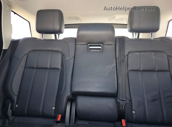 SALWV2SV3JA189344 2018 LAND ROVER RANGE Белый Вид задних сидений
