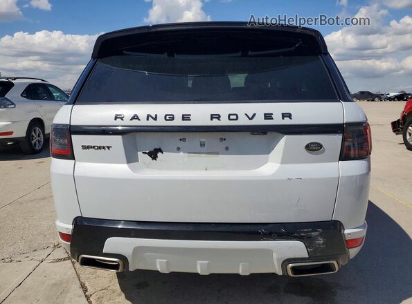 SALWV2SV3JA189344 2018 LAND ROVER RANGE Белый Вид сзади