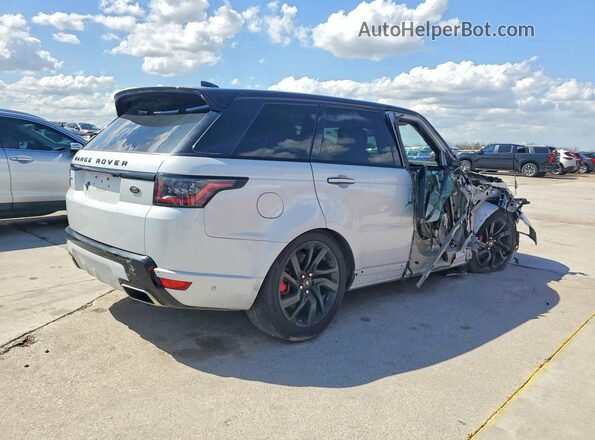 SALWV2SV3JA189344 2018 LAND ROVER RANGE Белый Задняя правая четверть