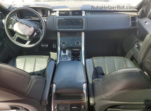 SALWV2SV3JA189344 2018 LAND ROVER RANGE Белый Вид панели приборов