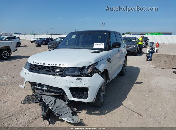 SALWV2SV3JA401305 2018 LAND ROVER RANGE ROVER SPORT White Առջևի ձախ երեք քառորդ տեսարան