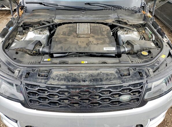 SALWV2SV3JA802398 2018 LAND ROVER RANGE Серебряный Вид задней части салона
