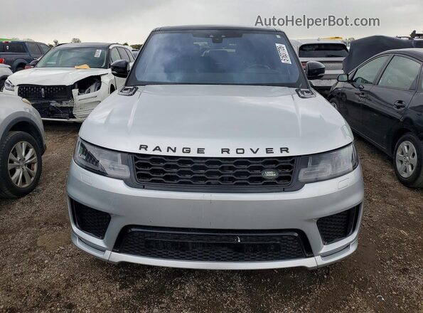 SALWV2SV3JA802398 2018 LAND ROVER RANGE Серебряный Вид спереди