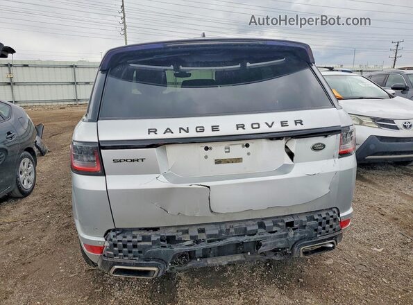 SALWV2SV3JA802398 2018 LAND ROVER RANGE Серебряный Вид сзади