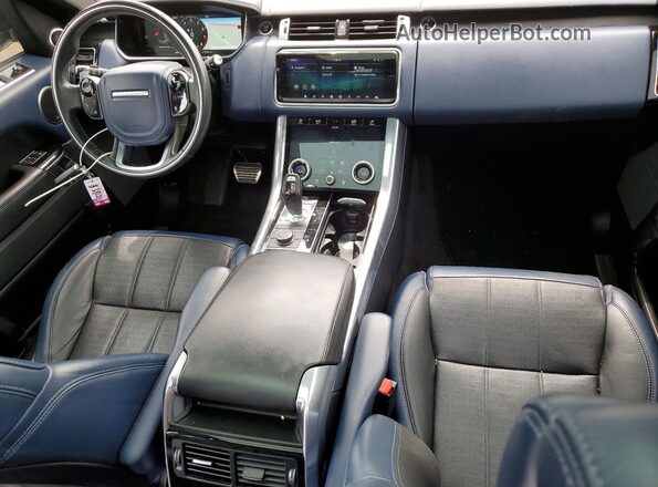 SALWV2SV6JA189192 2018 LAND ROVER RANGE White Widok deski rozdzielczej