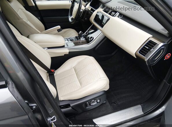 SALWV2SV6JA405915 2018 LAND ROVER RANGE ROVER SPORT Gray Front interior view