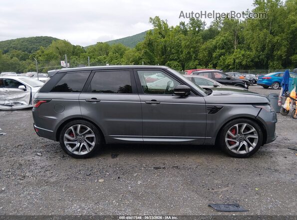 SALWV2SV6JA405915 2018 LAND ROVER RANGE ROVER SPORT Gray Rear interior view