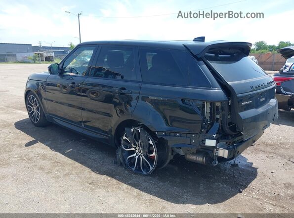 SALWV2SV7KA847927 2019 LAND ROVER RANGE ROVER SPORT Черный Задняя левая четверть