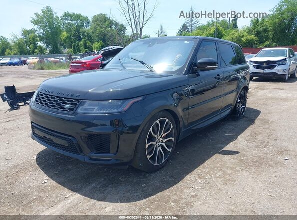 SALWV2SV7KA847927 2019 LAND ROVER RANGE ROVER SPORT Черный Передняя левая четверть