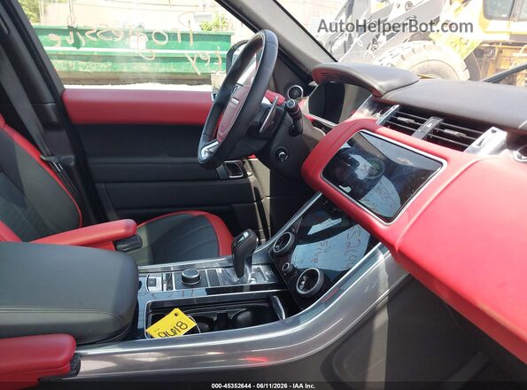 SALWV2SV7KA847927 2019 LAND ROVER RANGE ROVER SPORT Черный Вид салона спереди