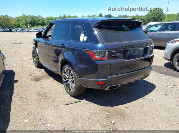 SALWV2SV7KA851735 2019 LAND ROVER RANGE ROVER SPORT Dark Blue Հետևի ձախ