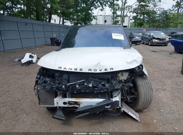 SALWV2SVXJA414097 2018 LAND ROVER RANGE ROVER SPORT White Vista del salpicadero
