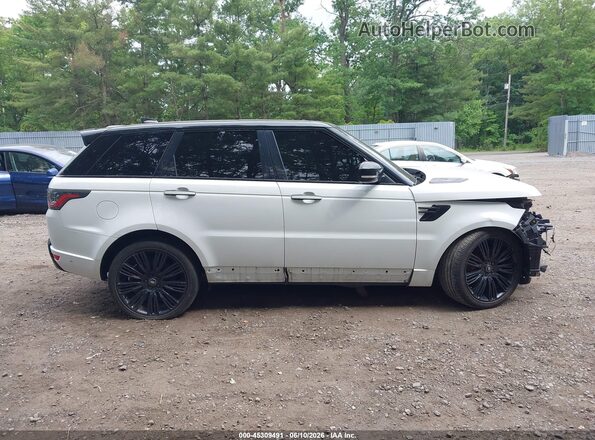 SALWV2SVXJA414097 2018 LAND ROVER RANGE ROVER SPORT White Vista del cuadro de instrumentos