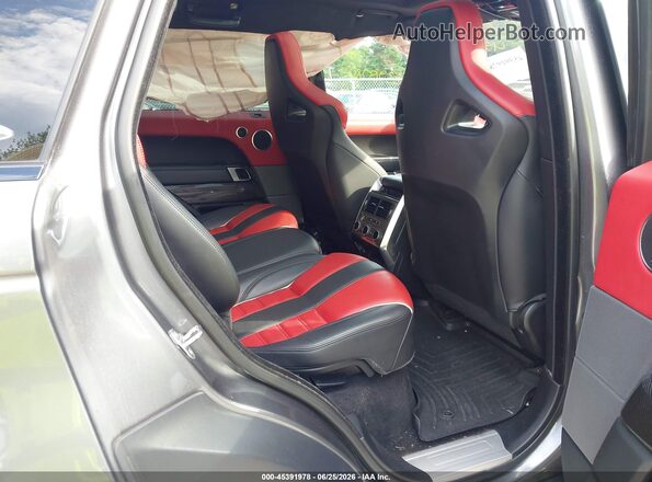 SALWZ2FE2HA142931 2017 LAND ROVER RANGE ROVER SPORT Gray VIN კოდის სტიკერის ხედი
