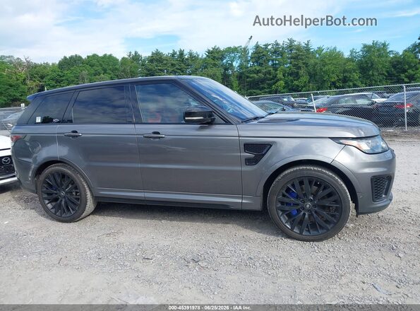 SALWZ2FE2HA142931 2017 LAND ROVER RANGE ROVER SPORT Gray უკანა სალონის ხედი