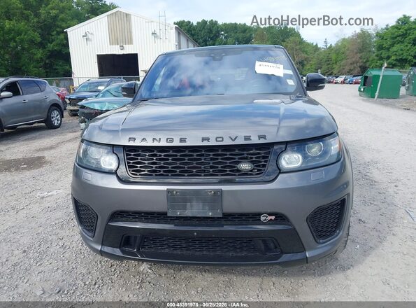 SALWZ2FE2HA142931 2017 LAND ROVER RANGE ROVER SPORT Gray ხელსაწყოთა პანელის ხედი