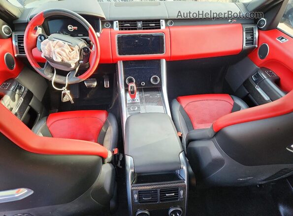 SALWZ2RE3LA897168 2020 LAND ROVER RANGE Black წინა პანელის ხედი