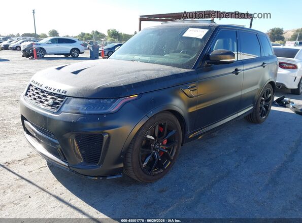 SALWZ2RE4NA235926 2022 LAND ROVER RANGE ROVER SPORT Black Передня ліва чверть