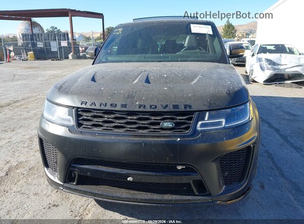 SALWZ2RE4NA235926 2022 LAND ROVER RANGE ROVER SPORT Black Вид задньої частини салону