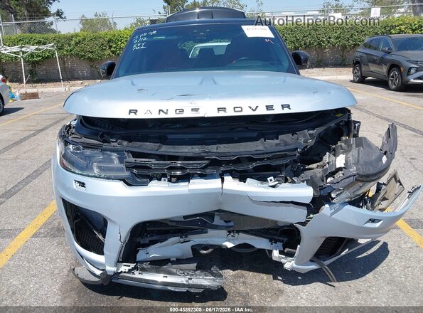 SALWZ2RE6NA235345 2022 LAND ROVER RANGE ROVER SPORT Light Blue Вид спереду