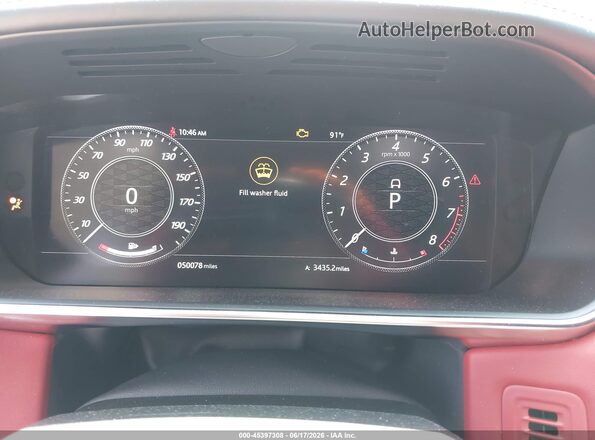 SALWZ2RE6NA235345 2022 LAND ROVER RANGE ROVER SPORT Light Blue Вид задніх сидінь