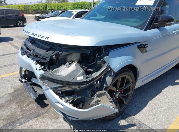 SALWZ2RE6NA235345 2022 LAND ROVER RANGE ROVER SPORT Light Blue Вид щитка приладів