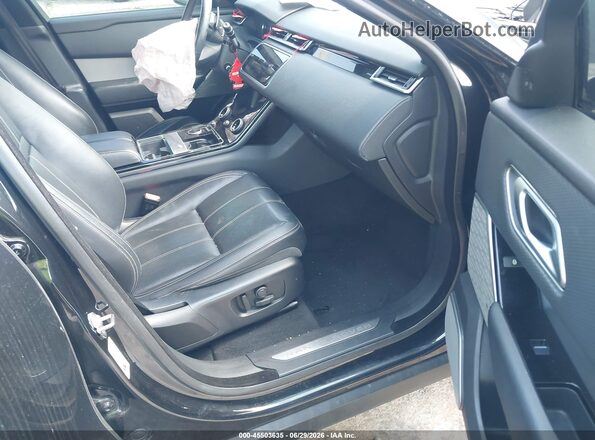 SALYB2EX4LA295481 2020 LAND ROVER RANGE ROVER VELAR Black წინა სალონის ხედი