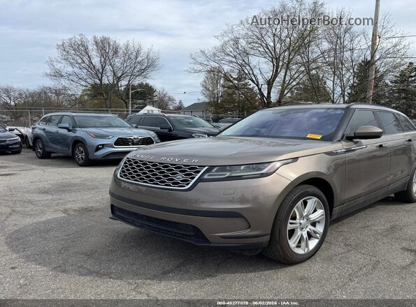 SALYB2EX6KA796905 2019 LAND ROVER RANGE ROVER VELAR Brown Առջևի ձախ երեք քառորդ տեսարան