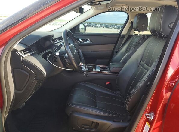 SALYB2EX7KA217792 2019 LAND ROVER RANGE Red წინა სალონის ხედი