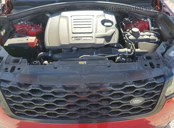 SALYB2EX7KA217792 2019 LAND ROVER RANGE Red უკანა სალონის ხედი