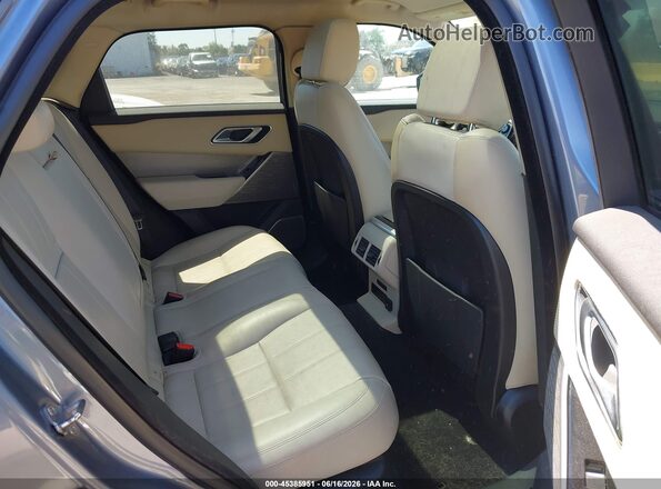 SALYB2EX8LA238099 2020 LAND ROVER RANGE ROVER VELAR Blue Vista de la etiqueta del VIN