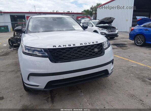 SALYB2EX9LA258930 2020 LAND ROVER RANGE ROVER VELAR White Vista del cuadro de instrumentos