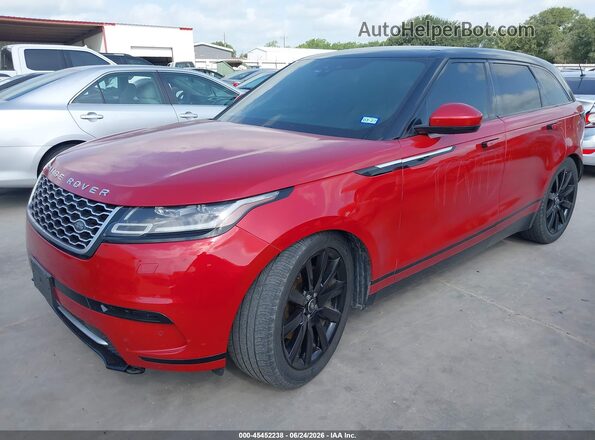 SALYB2FV5LA257576 2020 LAND ROVER RANGE ROVER VELAR Красный Передняя левая четверть