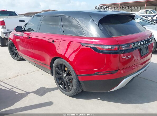 SALYB2FV5LA257576 2020 LAND ROVER RANGE ROVER VELAR Красный Задняя левая четверть