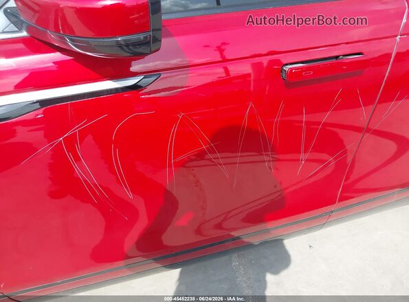 SALYB2FV5LA257576 2020 LAND ROVER RANGE ROVER VELAR Красный Вид спереди