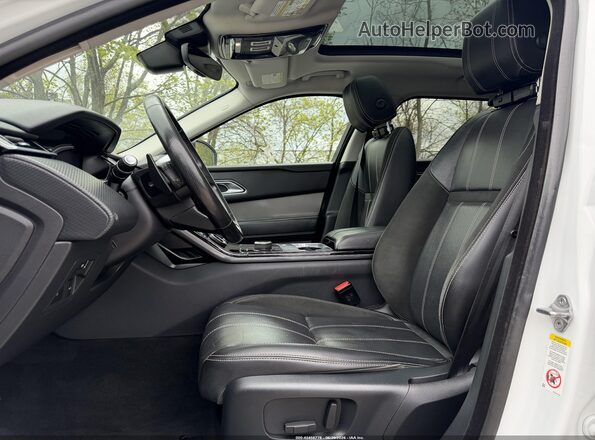 SALYB2RV4JA753882 2018 LAND ROVER RANGE ROVER VELAR White წინა სალონის ხედი