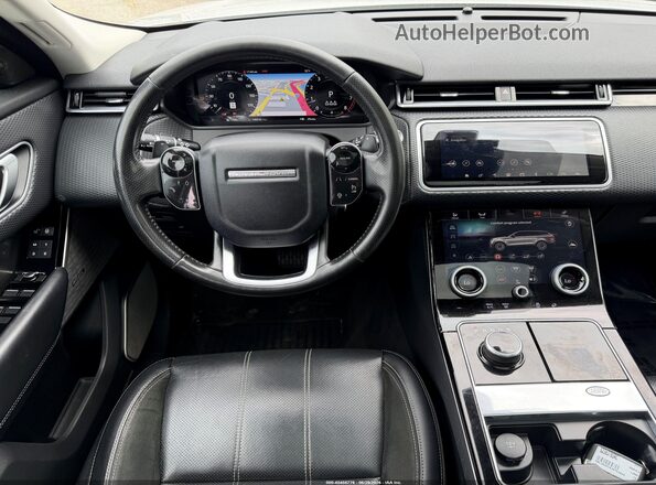 SALYB2RV4JA753882 2018 LAND ROVER RANGE ROVER VELAR White სალონის 360-გრადუსიანი ხედი
