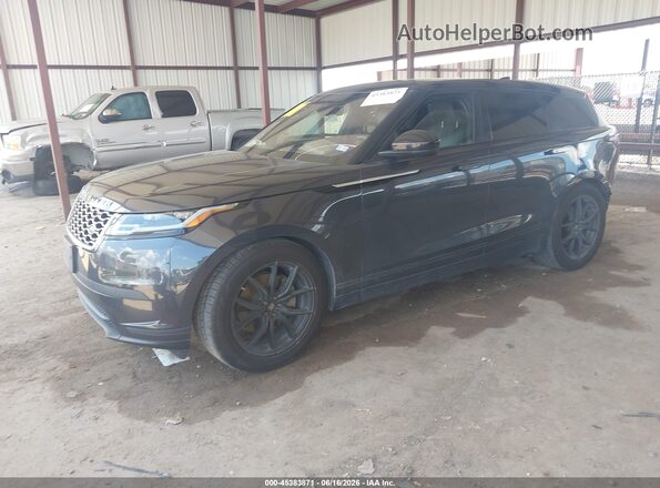SALYB2RV8JA712784 2018 LAND ROVER RANGE ROVER VELAR Черный Передняя левая четверть