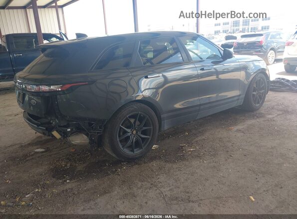 SALYB2RV8JA712784 2018 LAND ROVER RANGE ROVER VELAR Черный Задняя правая четверть