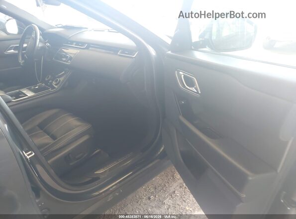 SALYB2RV8JA712784 2018 LAND ROVER RANGE ROVER VELAR Черный Вид салона спереди
